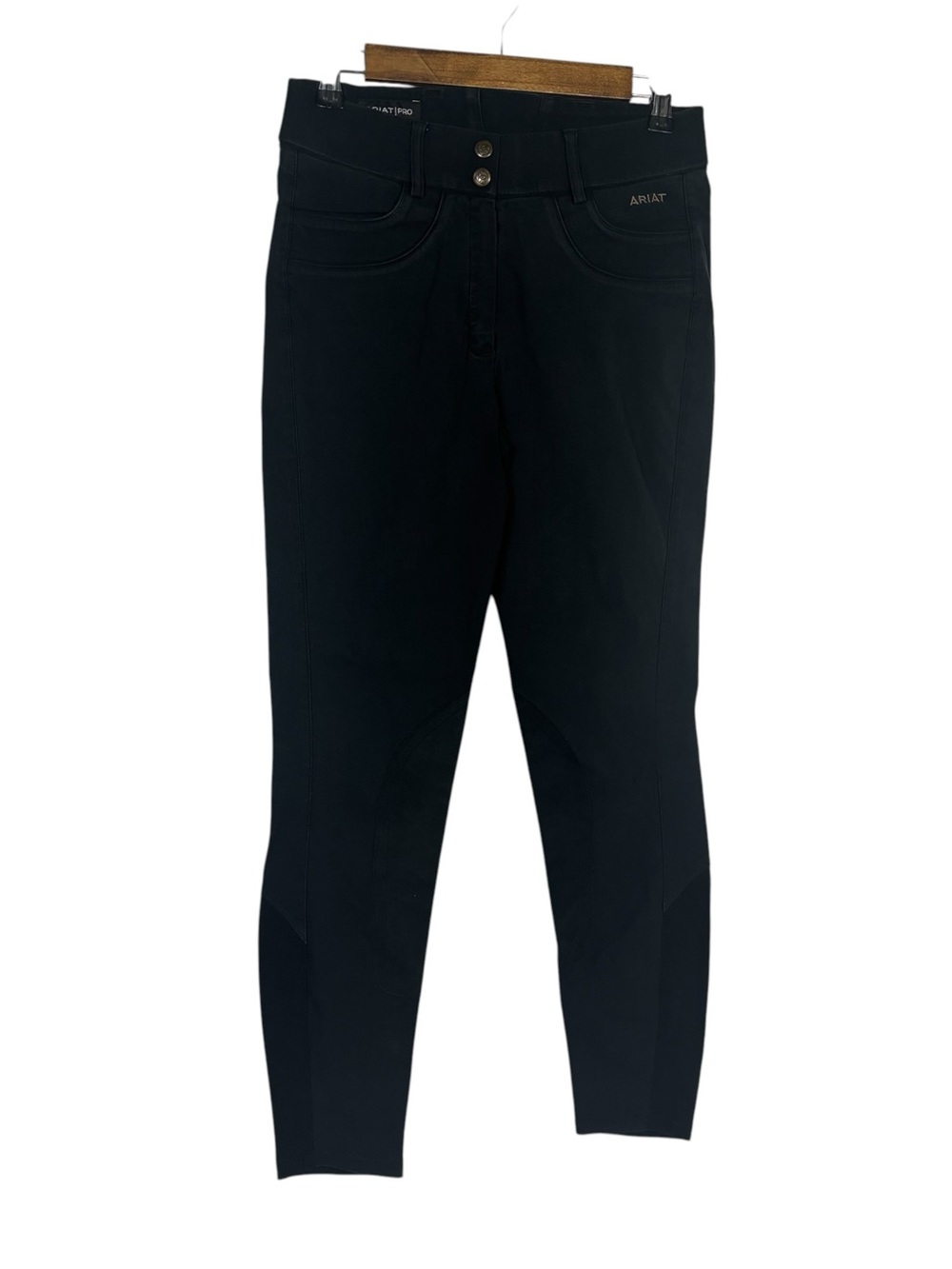 Ariat Pro Series Black Riding Breeches Equestrian Pants Women's 28R
